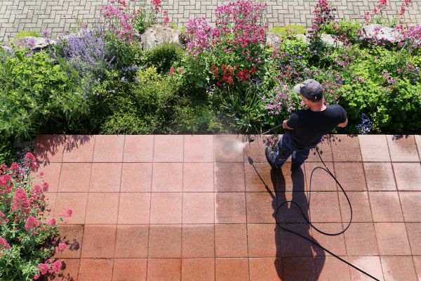 Cost of Patio Cleaning in Stamford