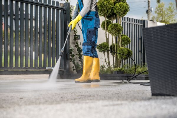 Cost of Driveway Power Washing in Stamford