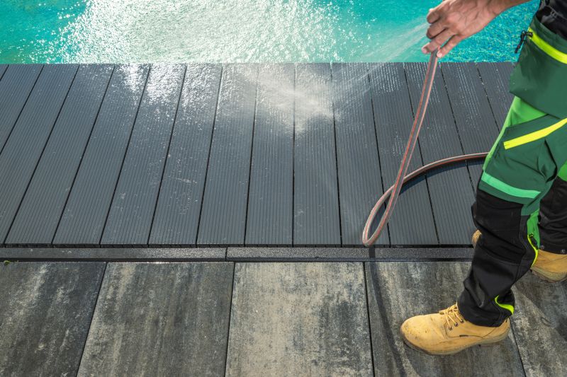Deck Pressure Washing detail